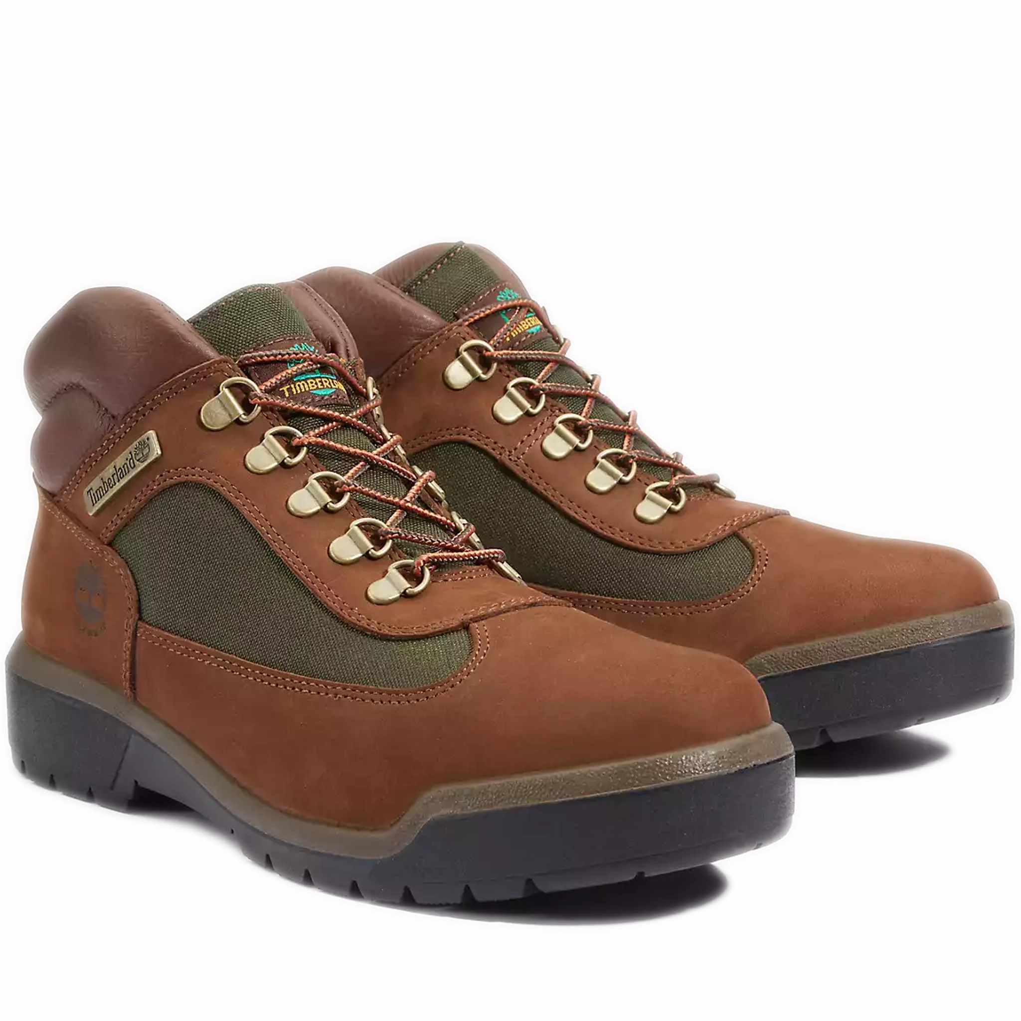 Men's Timberland Waterproof Field Boot - Dark Brown Nubuck Casual Waterproof Shoes