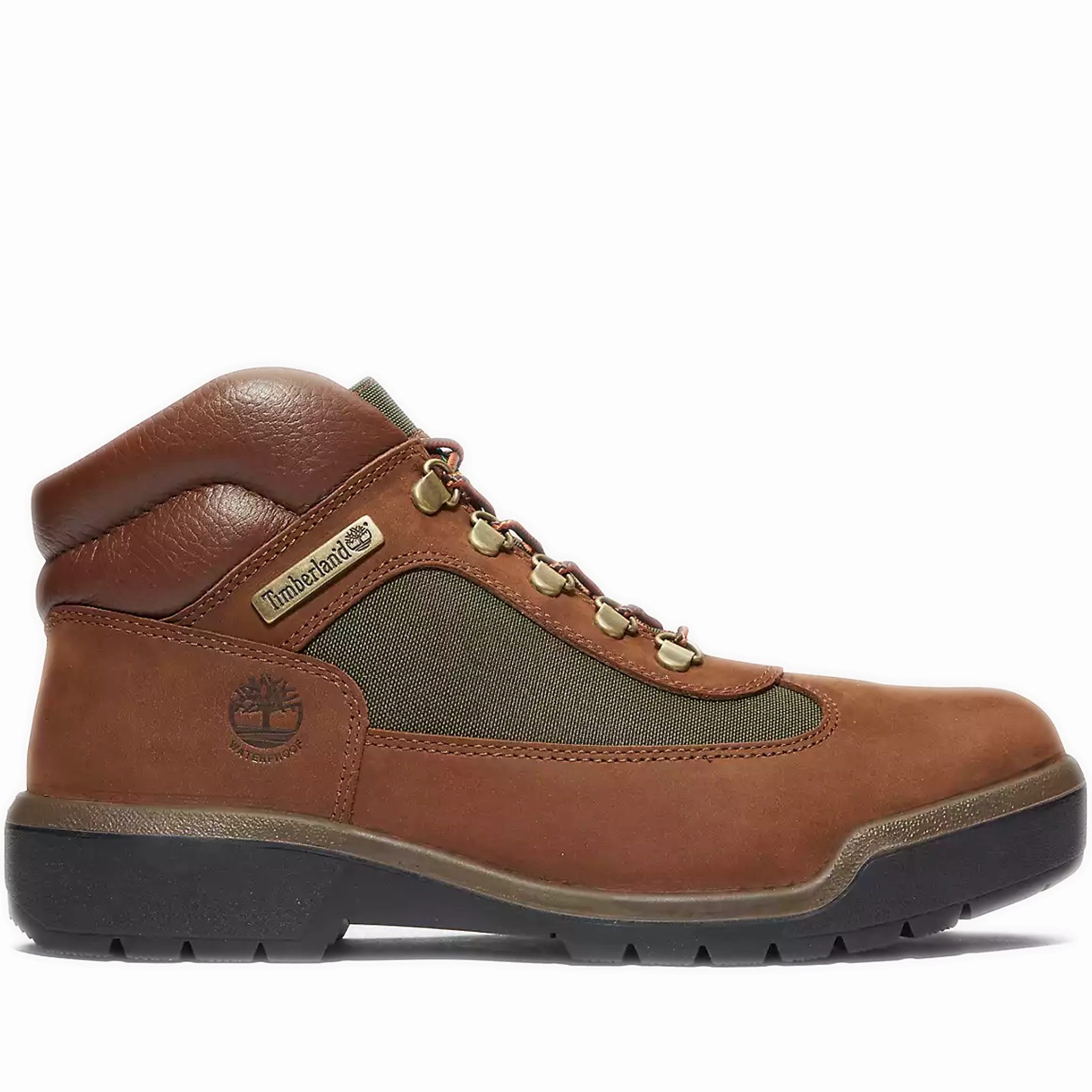 Men's Timberland Waterproof Field Boot - Dark Brown Nubuck Daily Waterproof Shoes