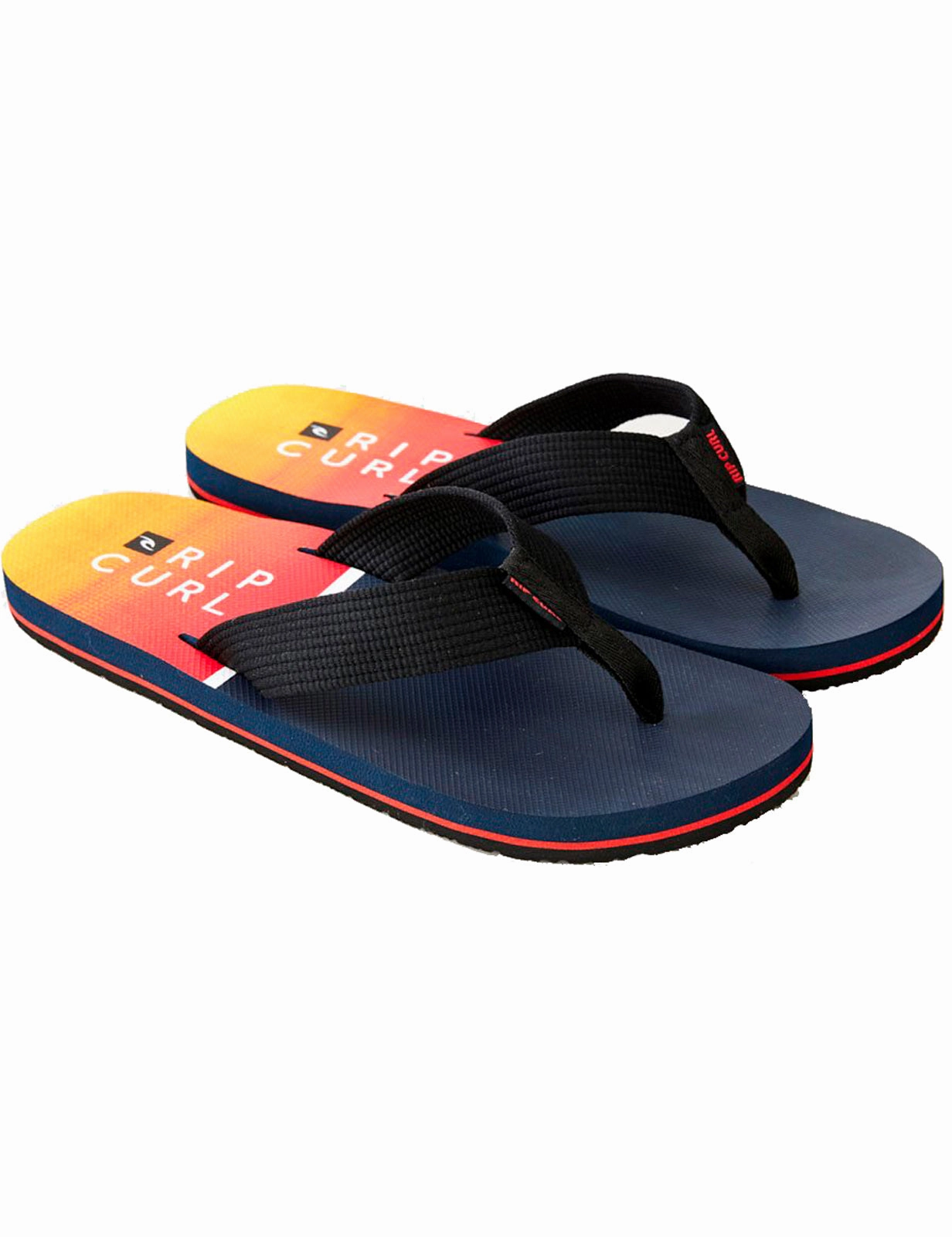 Clean Flip Flops With Vinegar Rip Curl Bob Cush Flip Flops in Blue/Red