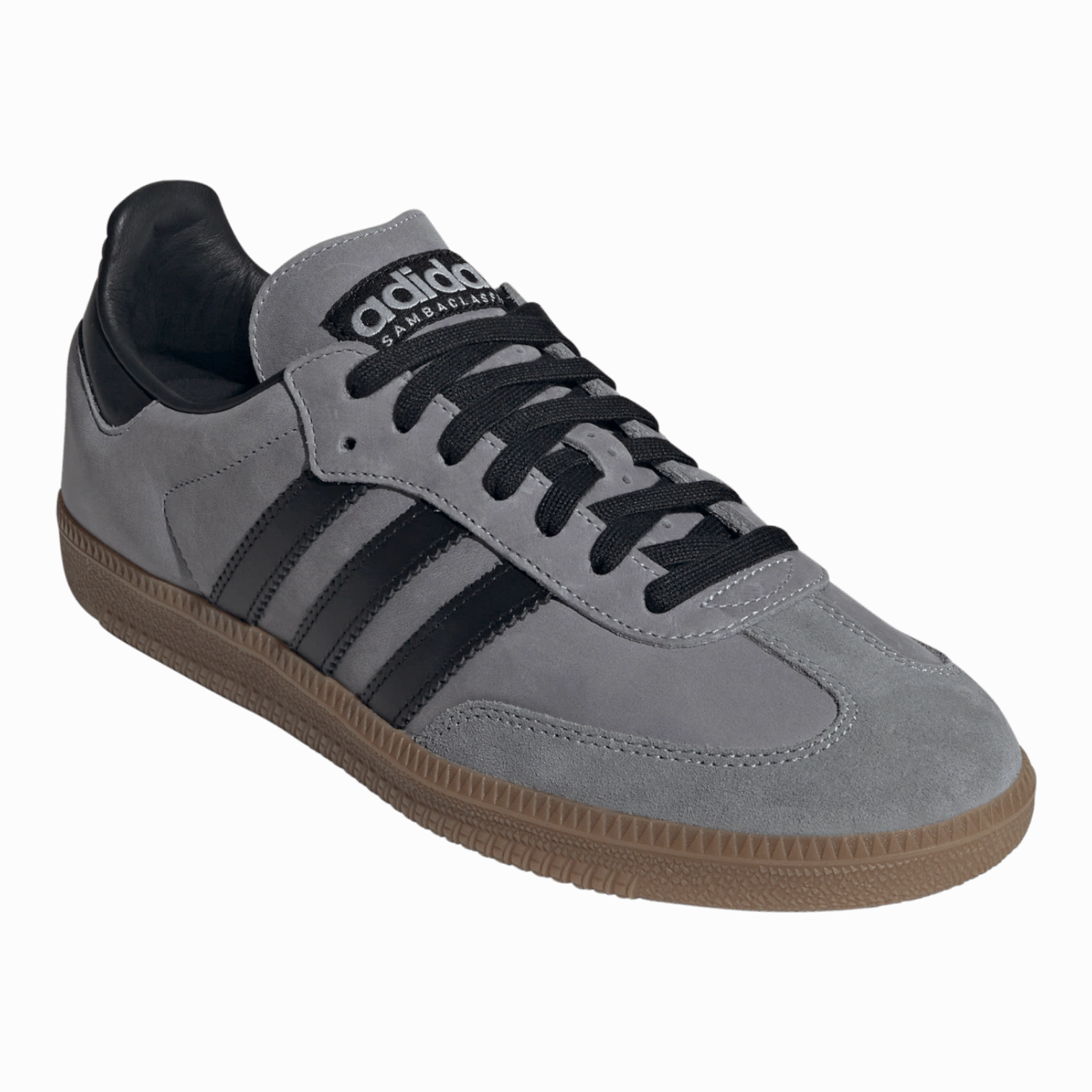 Navy Casual Shoes adidas Samba OG Halo Silver/Core Black/Brown Desert IE9164