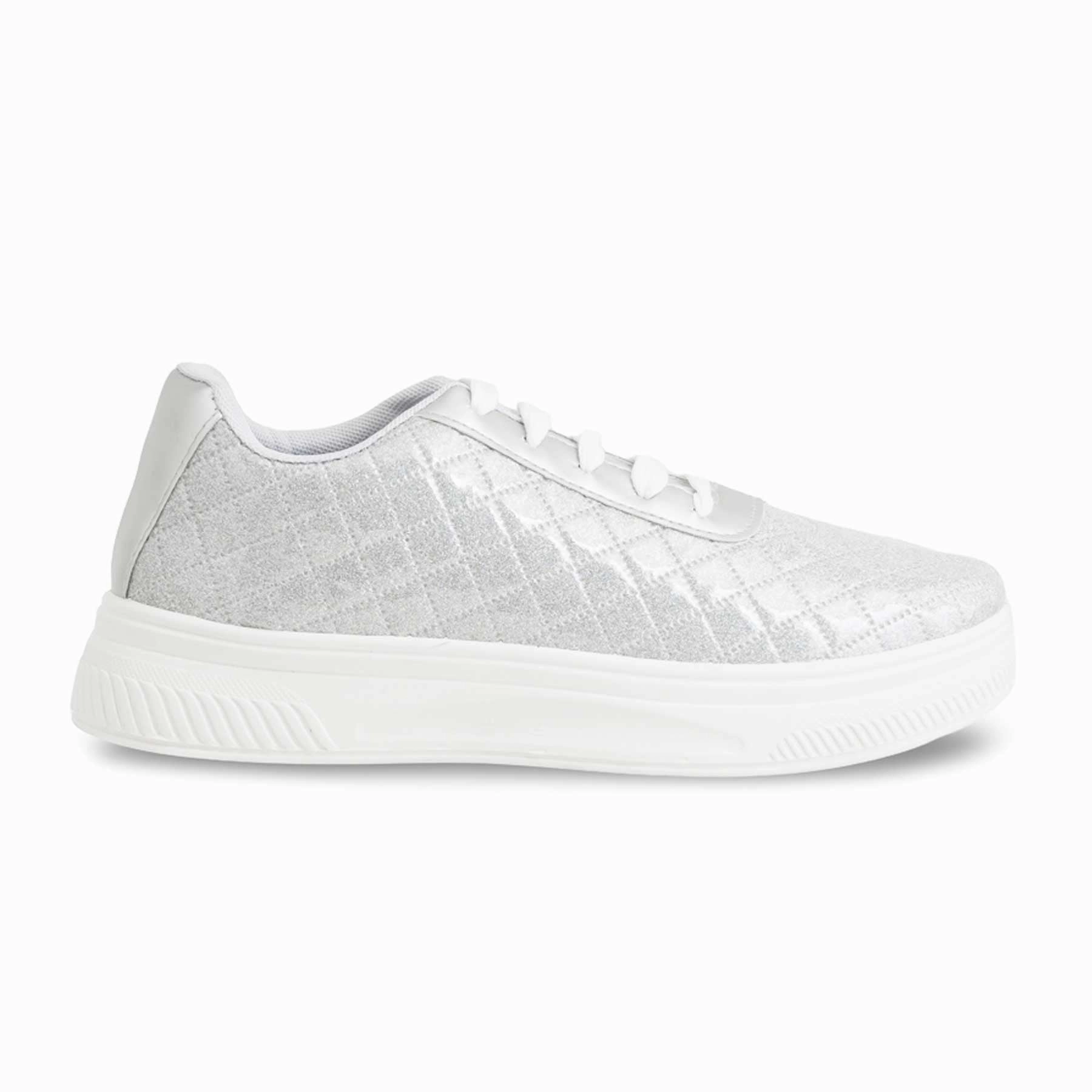 Silver Casual Women Sneaker AT7406 Best Basketball Shoes For Casual Wear