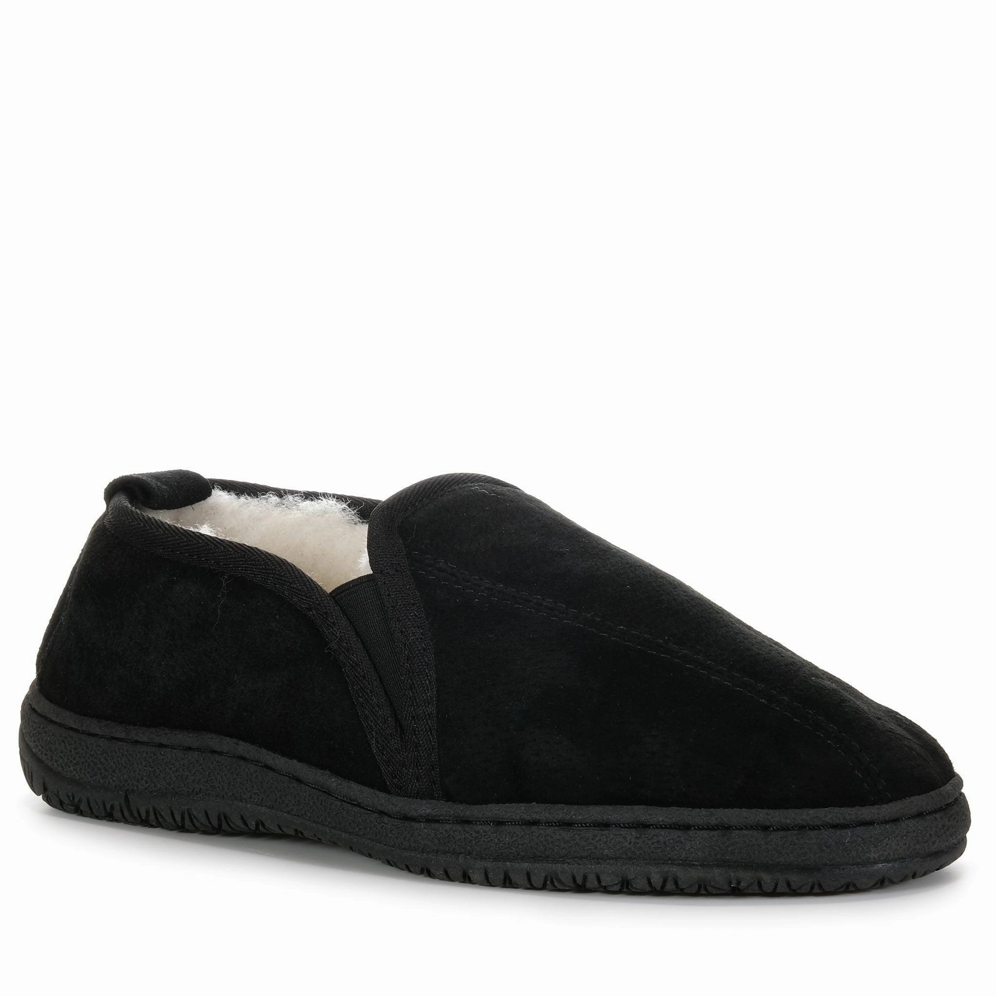 Slippers For Ladies Mi Woollies Charlie Black
