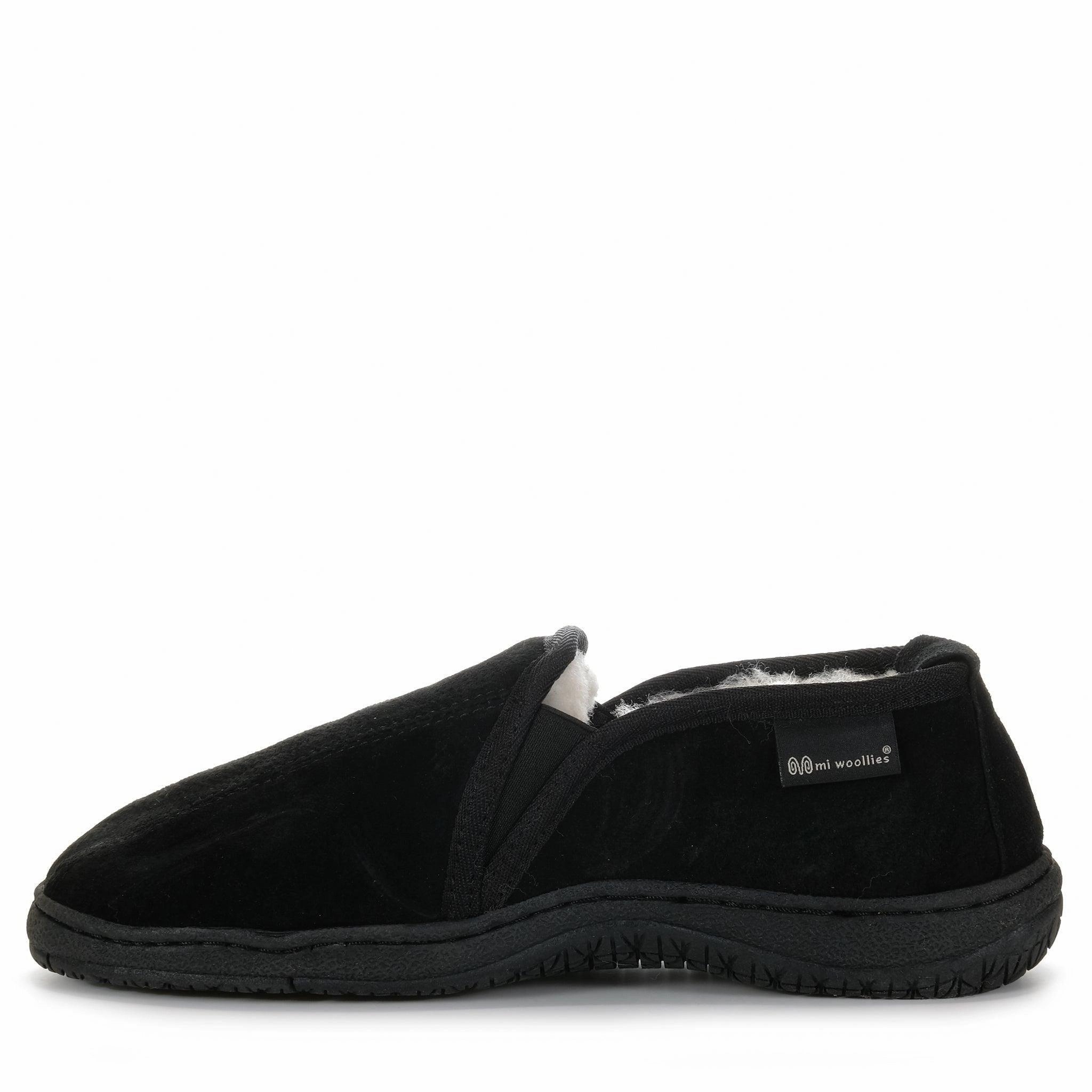 Mi Woollies Charlie Black Sparkle Ugg Slippers