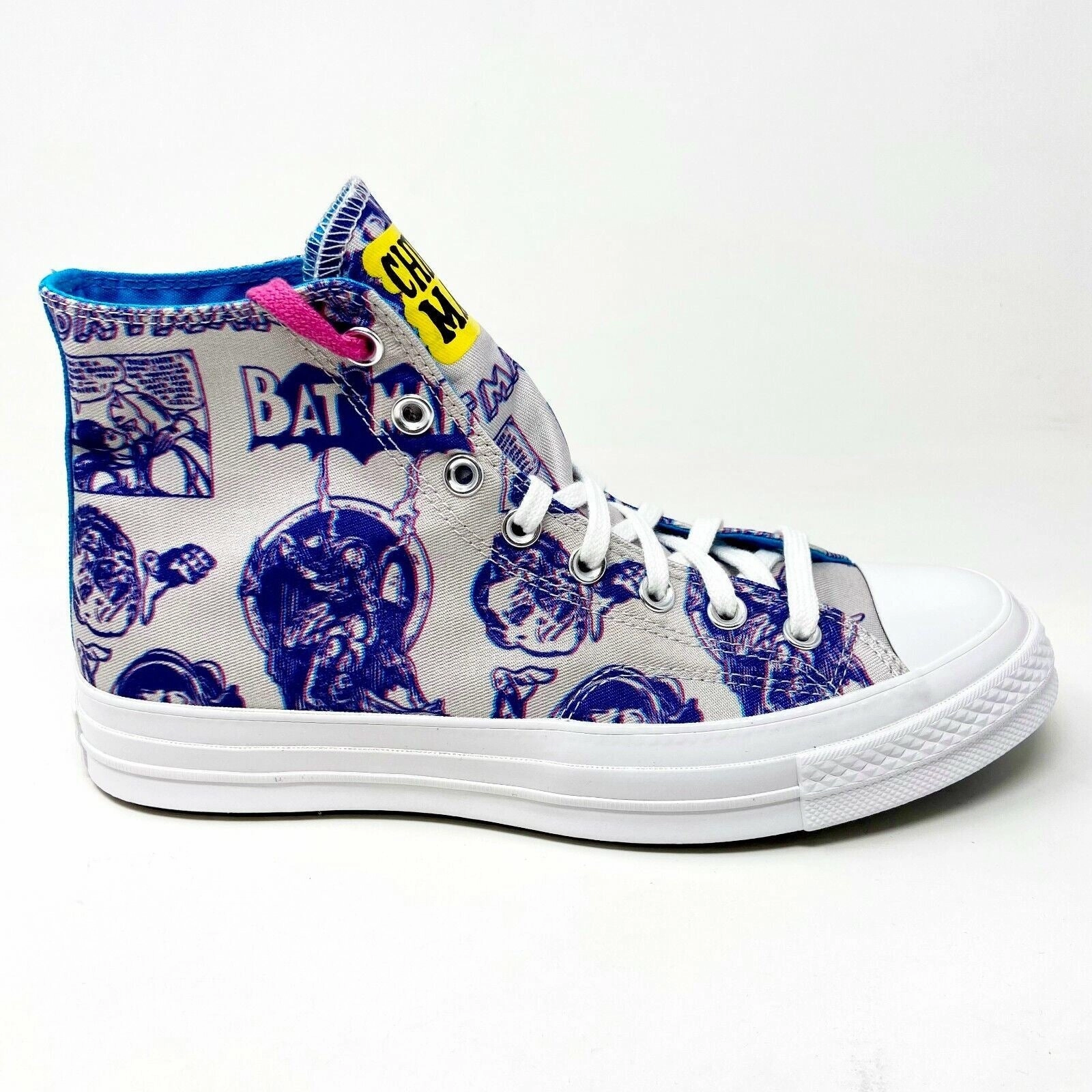 Converse Chinatown Market Chuck 70 Hi Batman White Purple Womens Shoes 167512C Stiletto Strappy High Heels