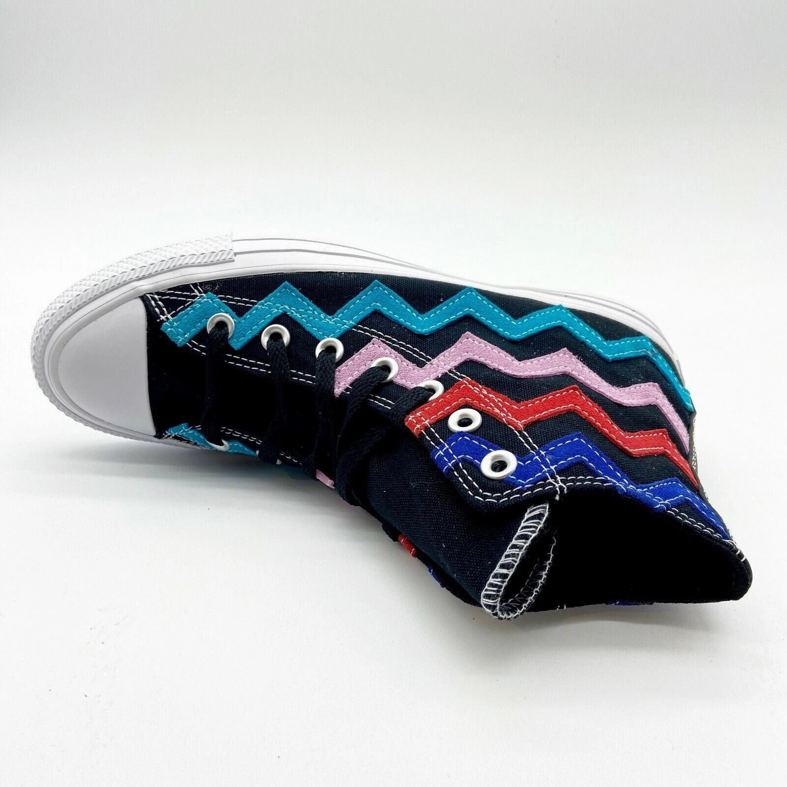 Converse Chuck Taylor All Star Hi Black University Red Womens Shoes 567167C High Heels Reddit