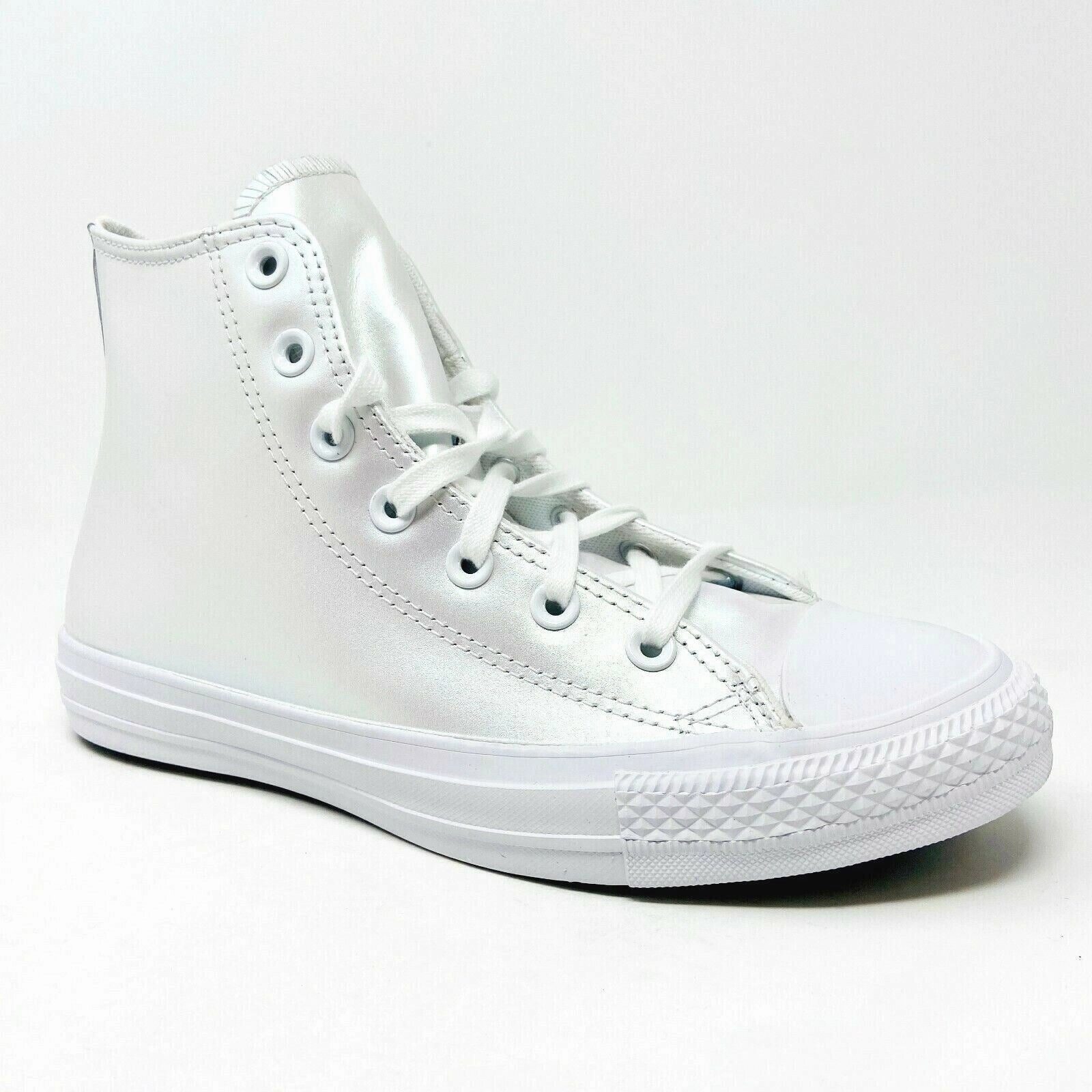 High Heel Shoe Cookie Cutter Converse Chuck Taylor All Star Hi White Iridescent Womens Casual Shoes 566094C