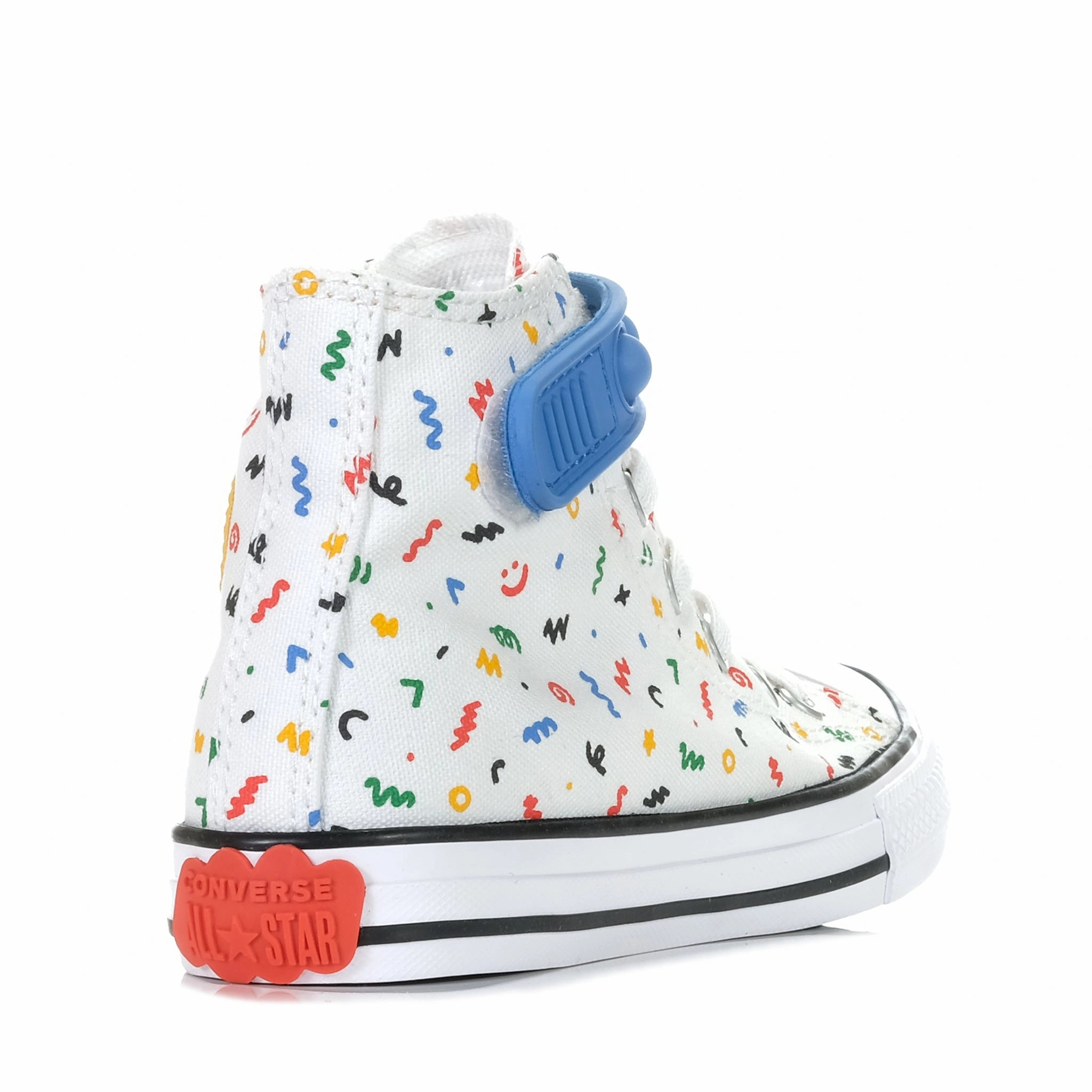 Steel Toe Work Boots Converse Chuck Taylor Kids 1v Polka-Doodle Hi White