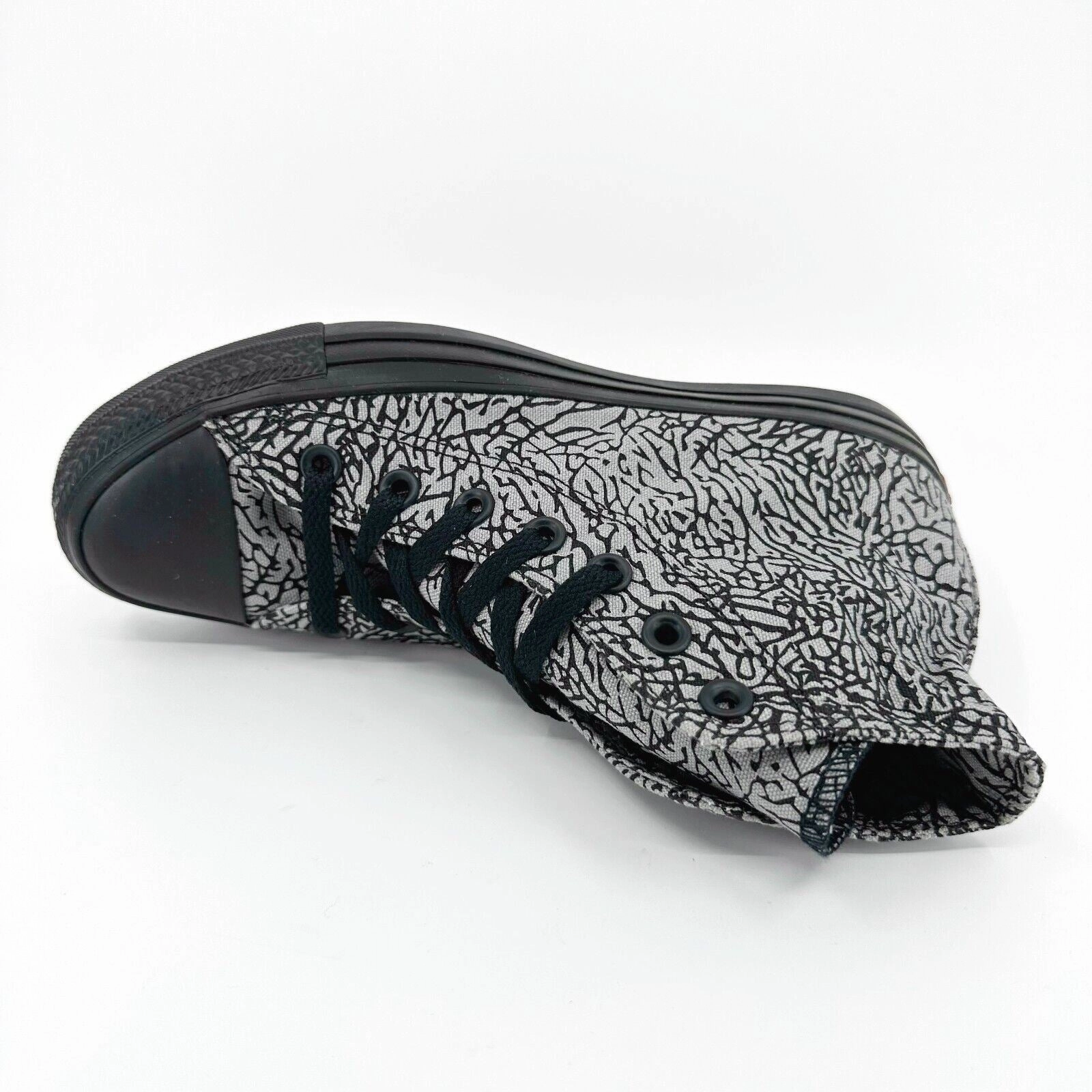 Converse x Shoe Palace CTAS Hi Black Womens Size 7 23rd Anniversary 155053C Heel Platform Sandals