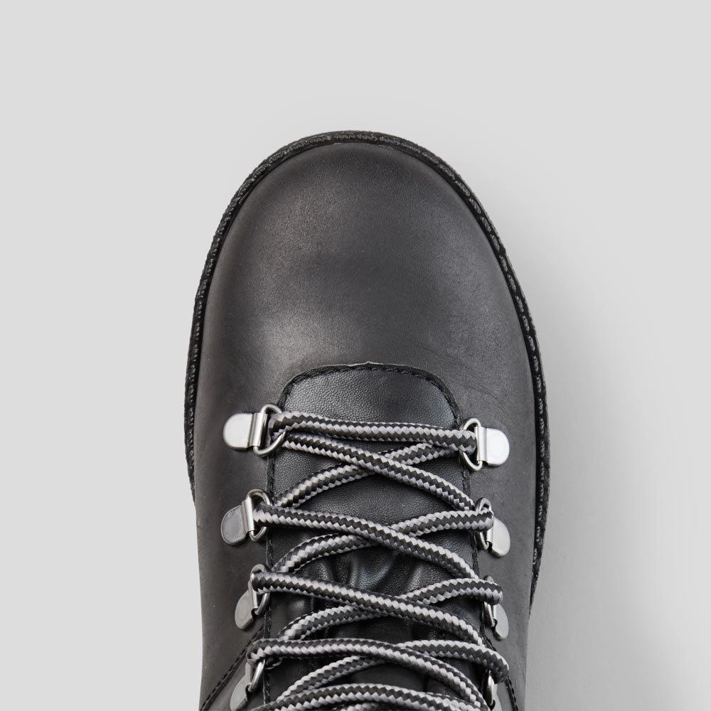 Cougar Prescott Leather Boot Black Itchy Boots