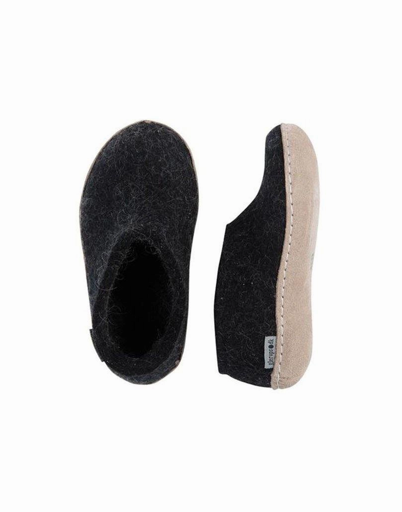 Slippers For Wedding Glerups Slipper Shoes Junior | Leather Sole