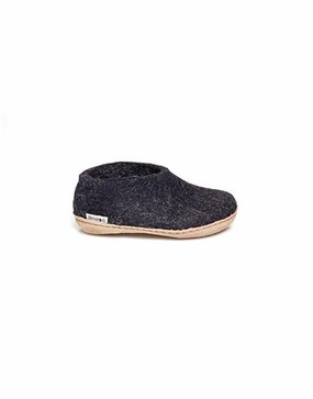 Waysoft Slippers Glerups Slipper Shoes Junior | Leather Sole