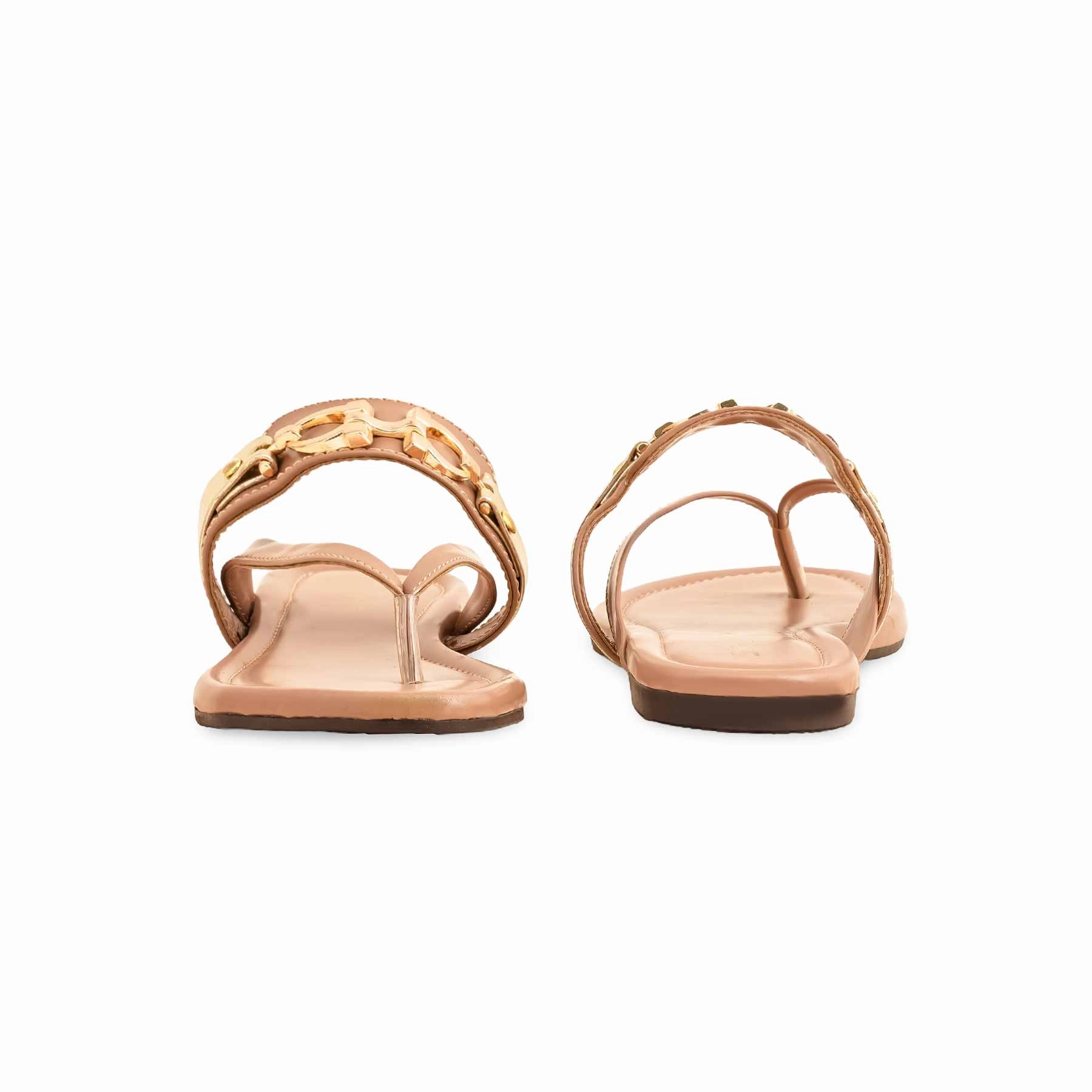 Cream Casual Women Chappal CL2085 Opposite Of Flat Shoes