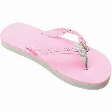 Rainbow Flirty Braidy Toddler & Kids Size Pink/Grey Sandals 101LTSFB Leather Sandals Strappy