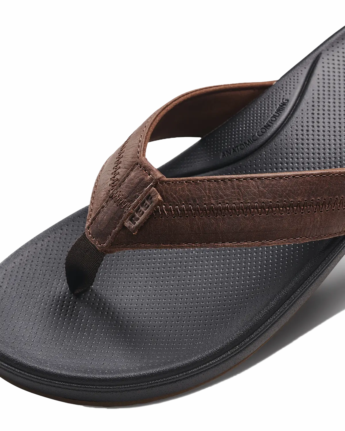 Cushion Phantom 2.0 Flip Flops in Brown & Black Puerto Rican Flip Flops