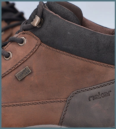 Cowgirl Boots Leather RIEKER RUSTY WIDE FIT ZIP BOOT