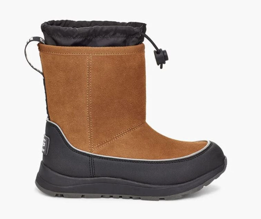 Zipper Western Boots UGG Kirby Waterproof Kids | Chestnut (1103506K)