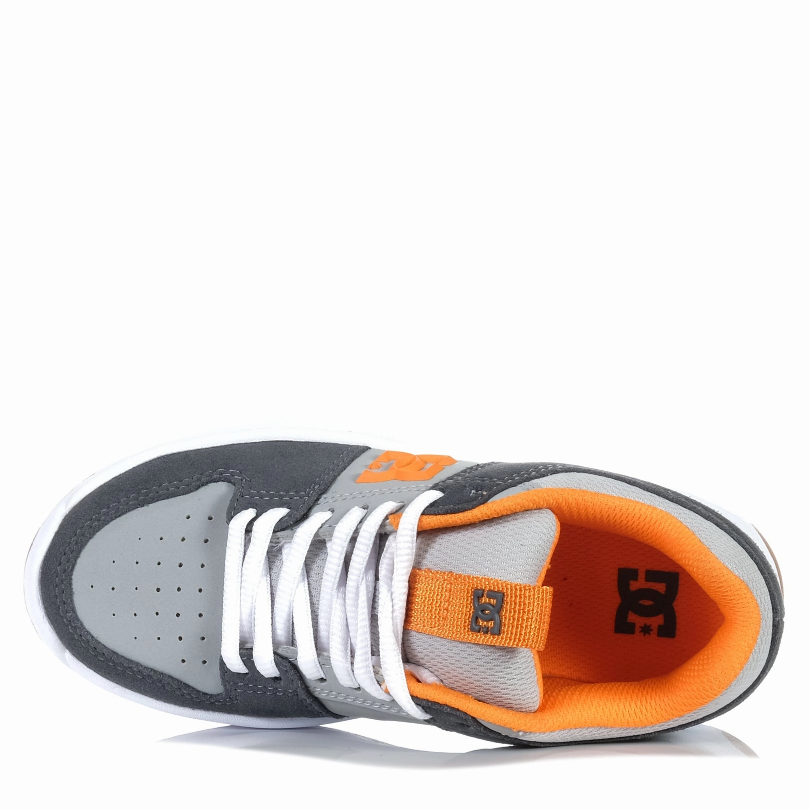 Daily 2.0 Skate Shoes DC Shoes Lynx Zero Youth Grey/Orange