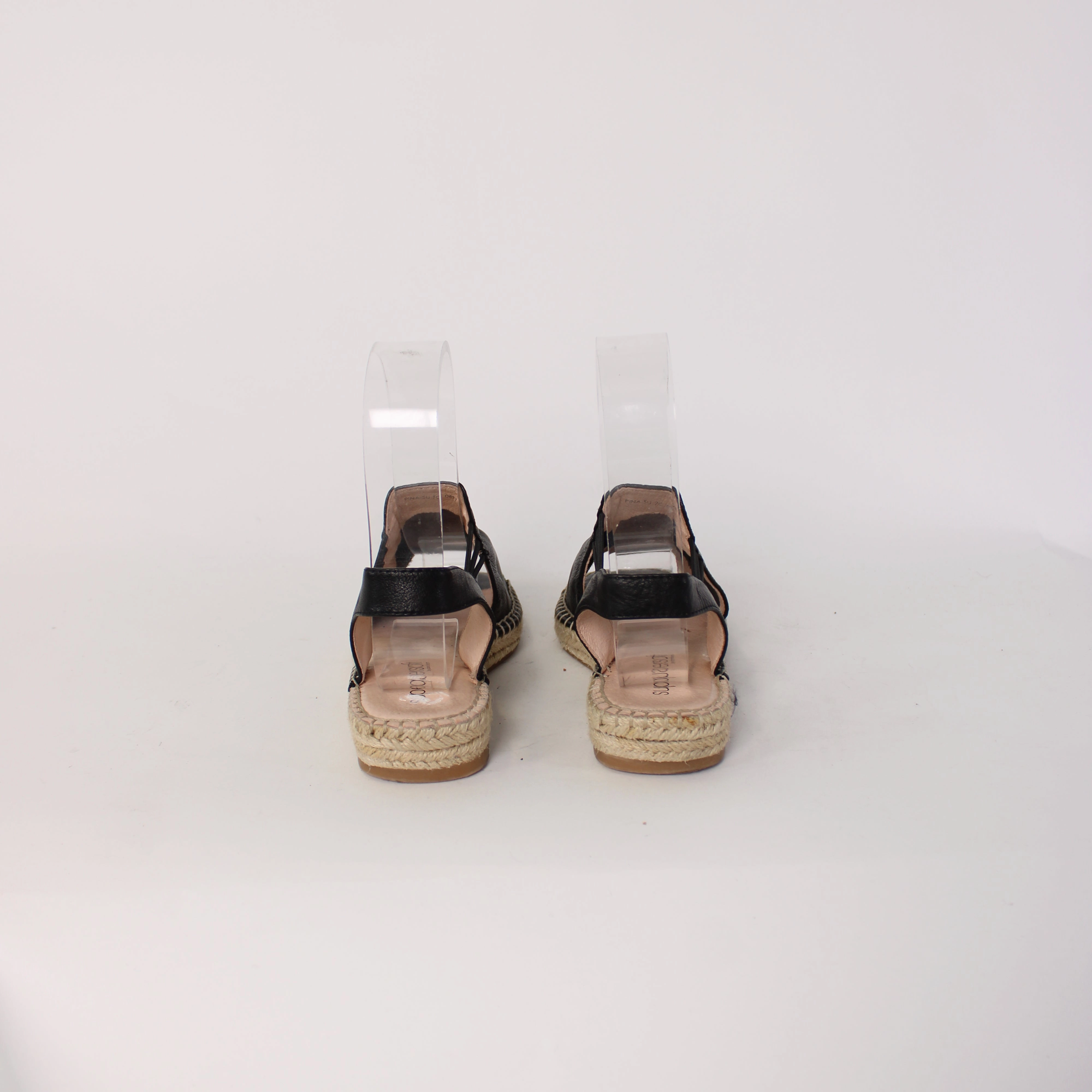Casual Comfort Sandals Diana Ferrari Black Espadrilles