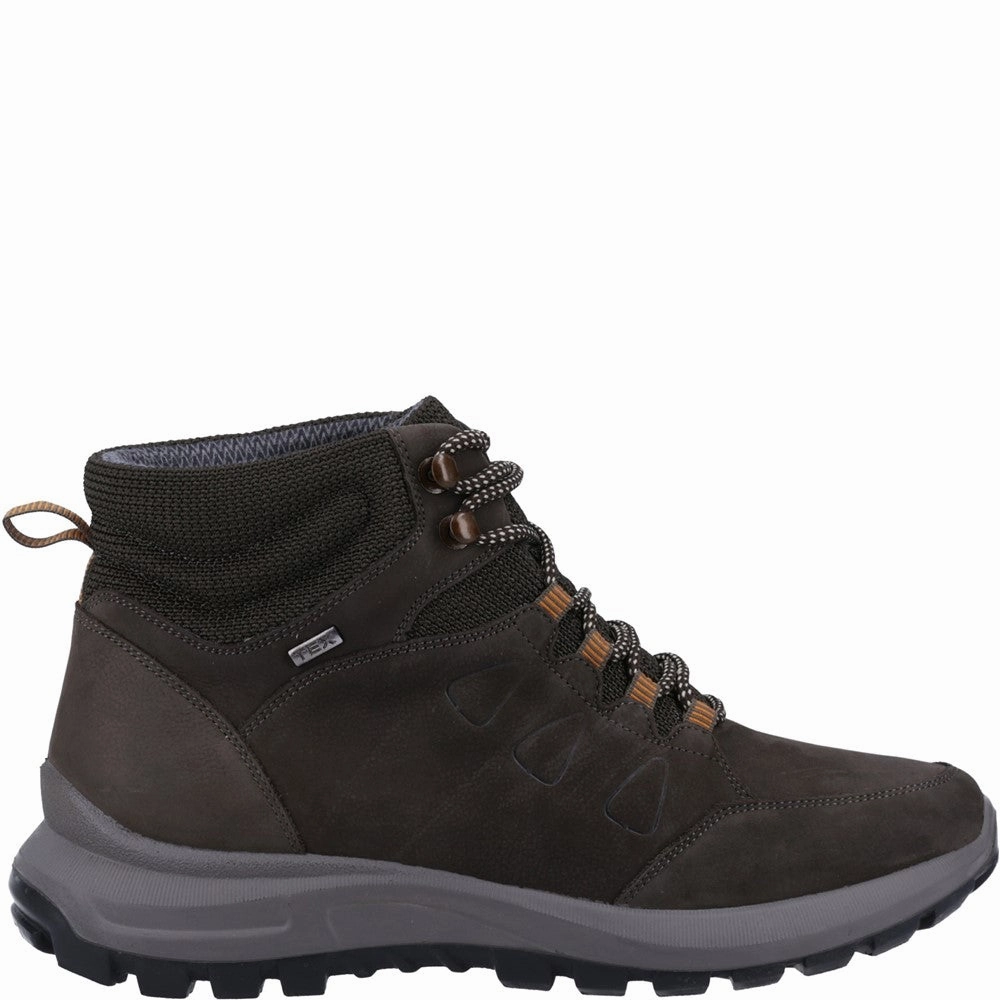 Dixton Boots Dark Brown Insulated Cowboy Boots