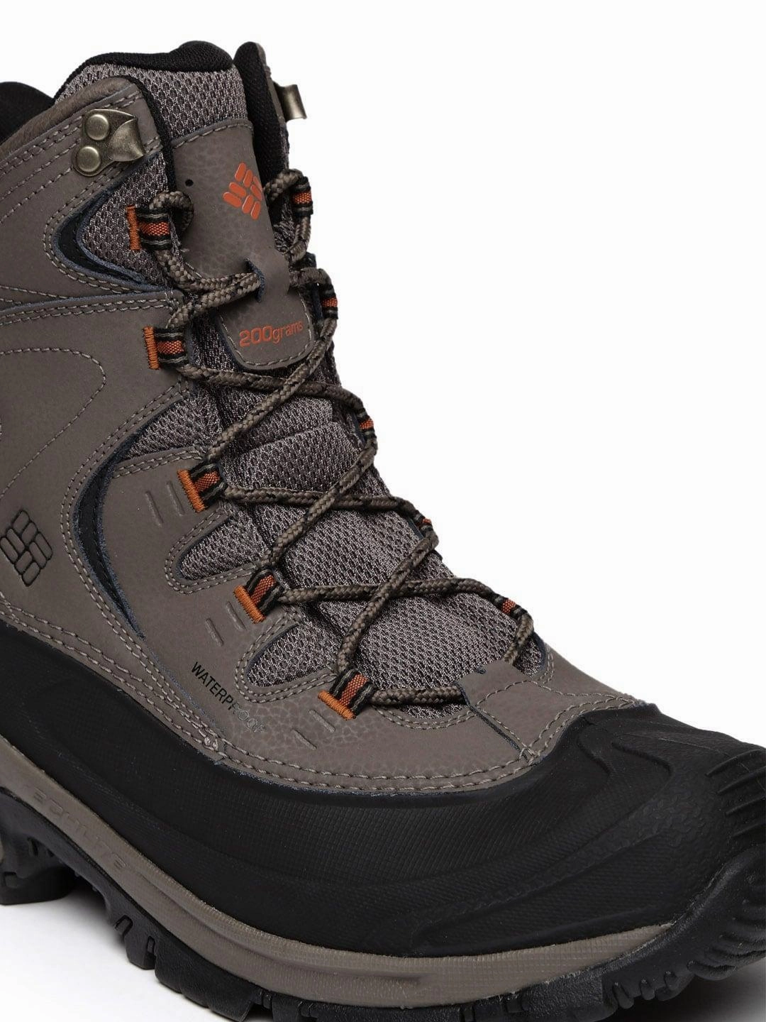 Columbia Men Brown BUGABOOT II Cycling Waterproof Shoe Covers