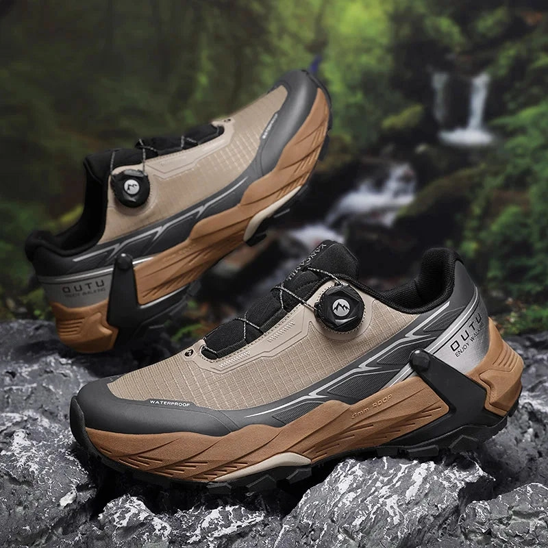 Waterproof Travel Shoe New Hiking Shoes for Men Mountain Mens Sneakers Waterproof Camping Trekking Boots Climbing Sport Anti slip Man Tactical Shoes