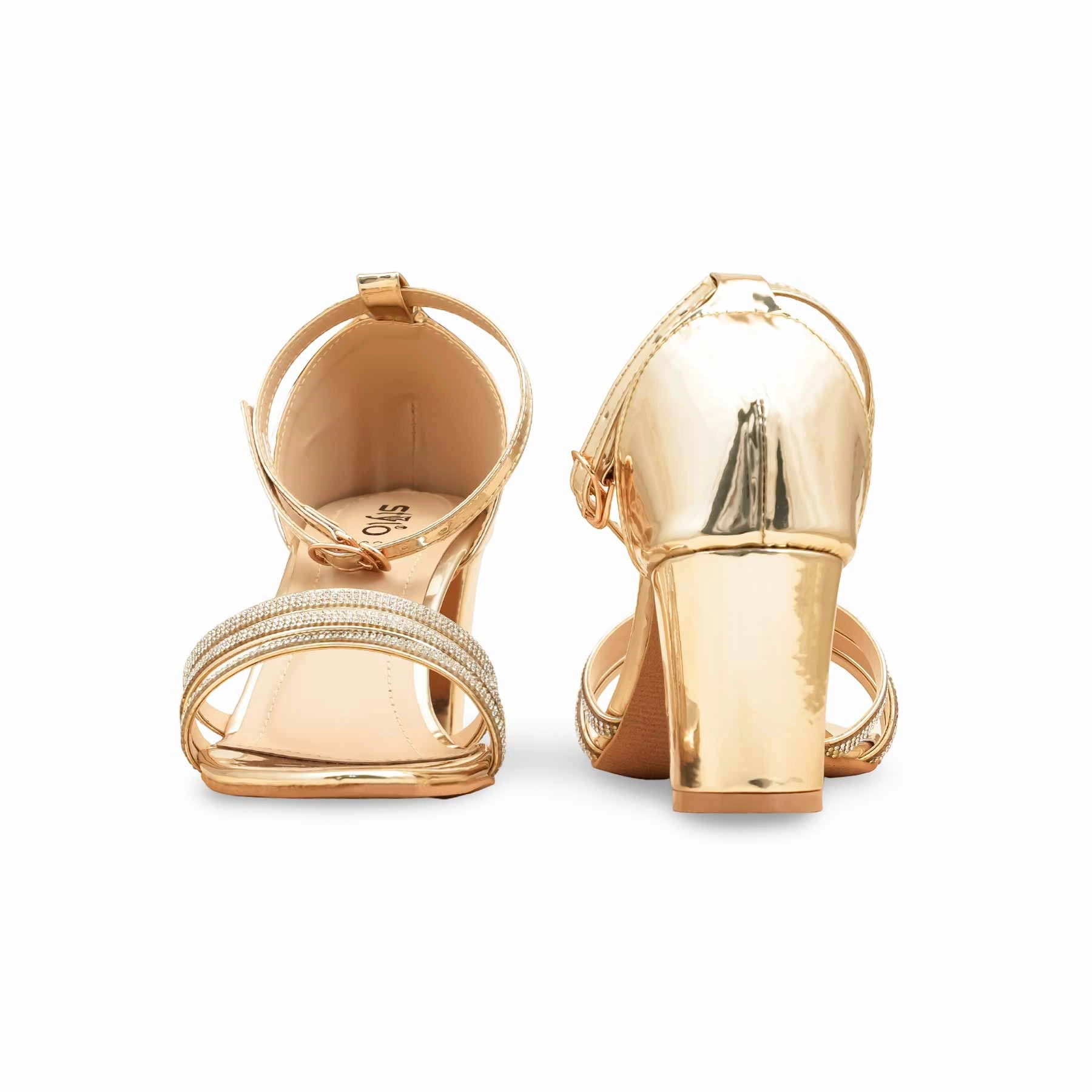 Golden Fancy Sandal For Women FN6209 Sandals Royal Curacao