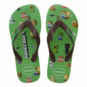 HAVAIANAS KIDS MINECRAFT Rainbow Flip Flops With Arch Support