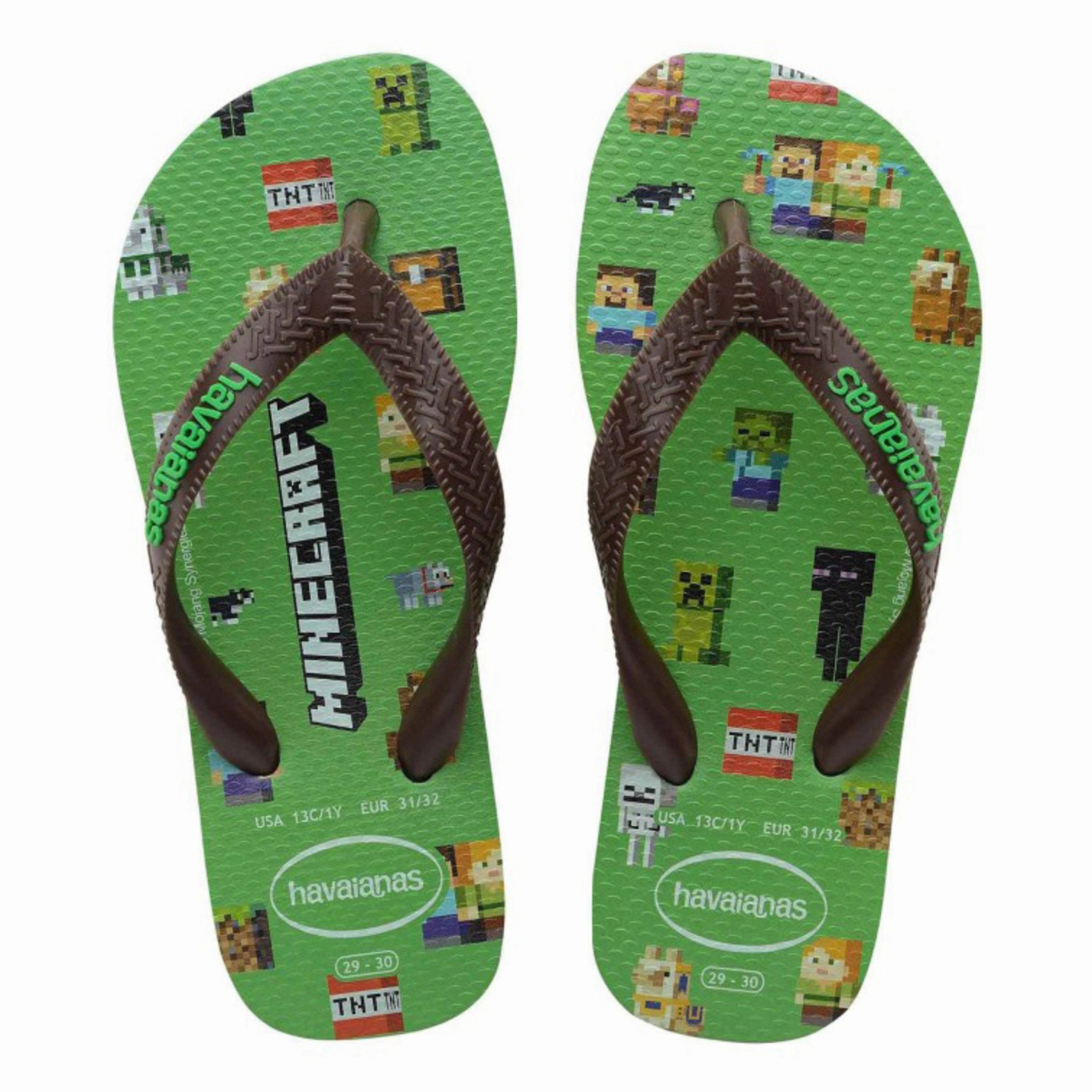 Flip Flops Good For Plantar Fasciitis HAVAIANAS KIDS MINECRAFT