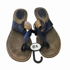 Ventilation Flip Flops Sandals Flip Flops By Boc In Blue, Size: 10