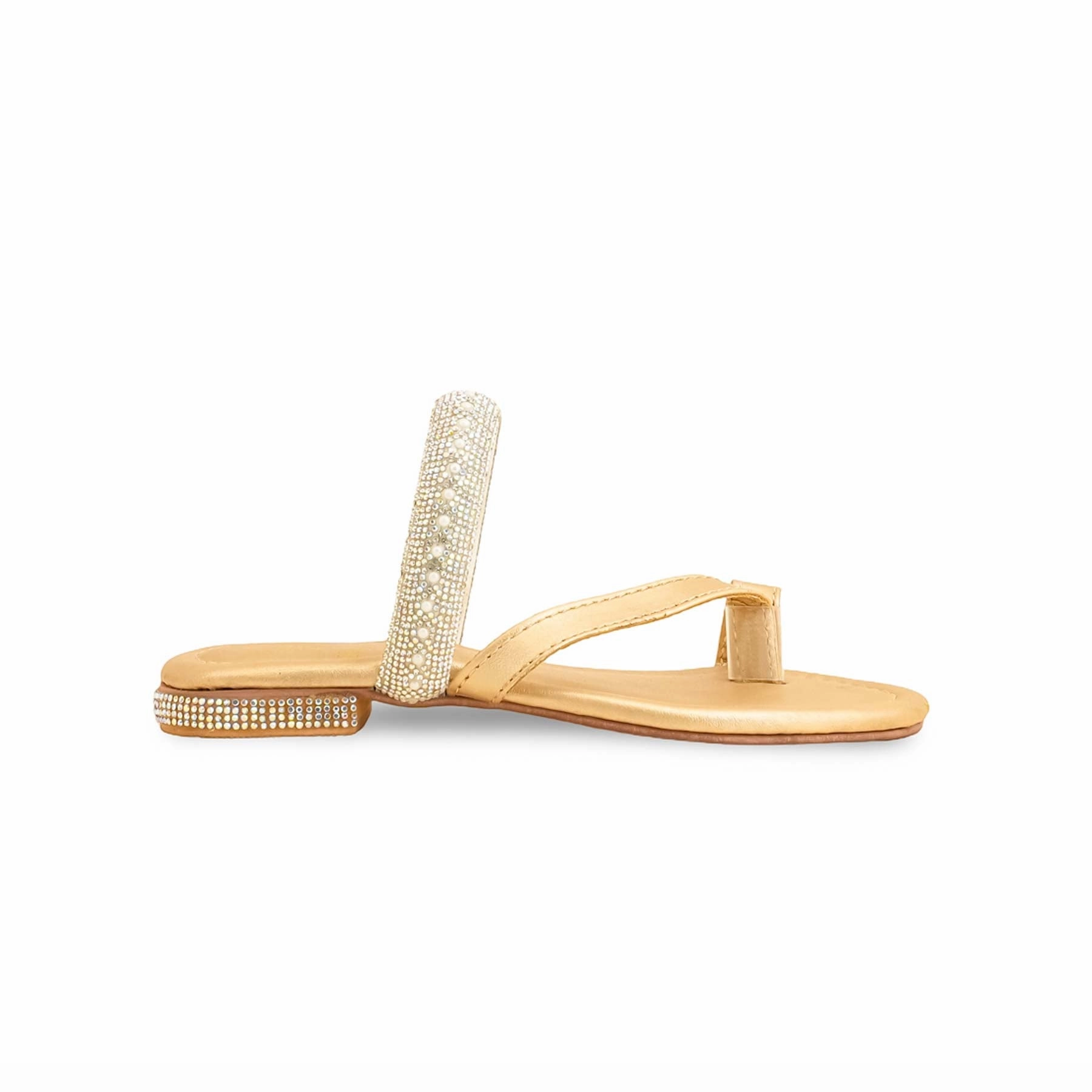 Ruby Slippers Smithsonian Girls Golden Formal Slipper KD5610