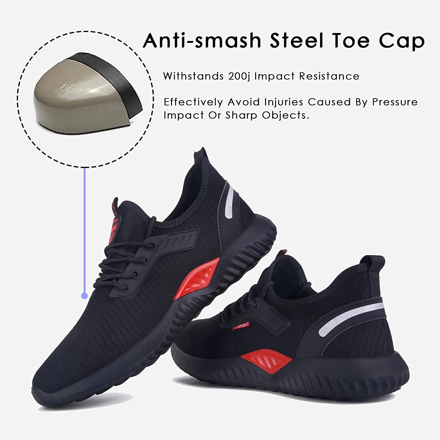 Leather Boots Women Safety Trainer Style 100