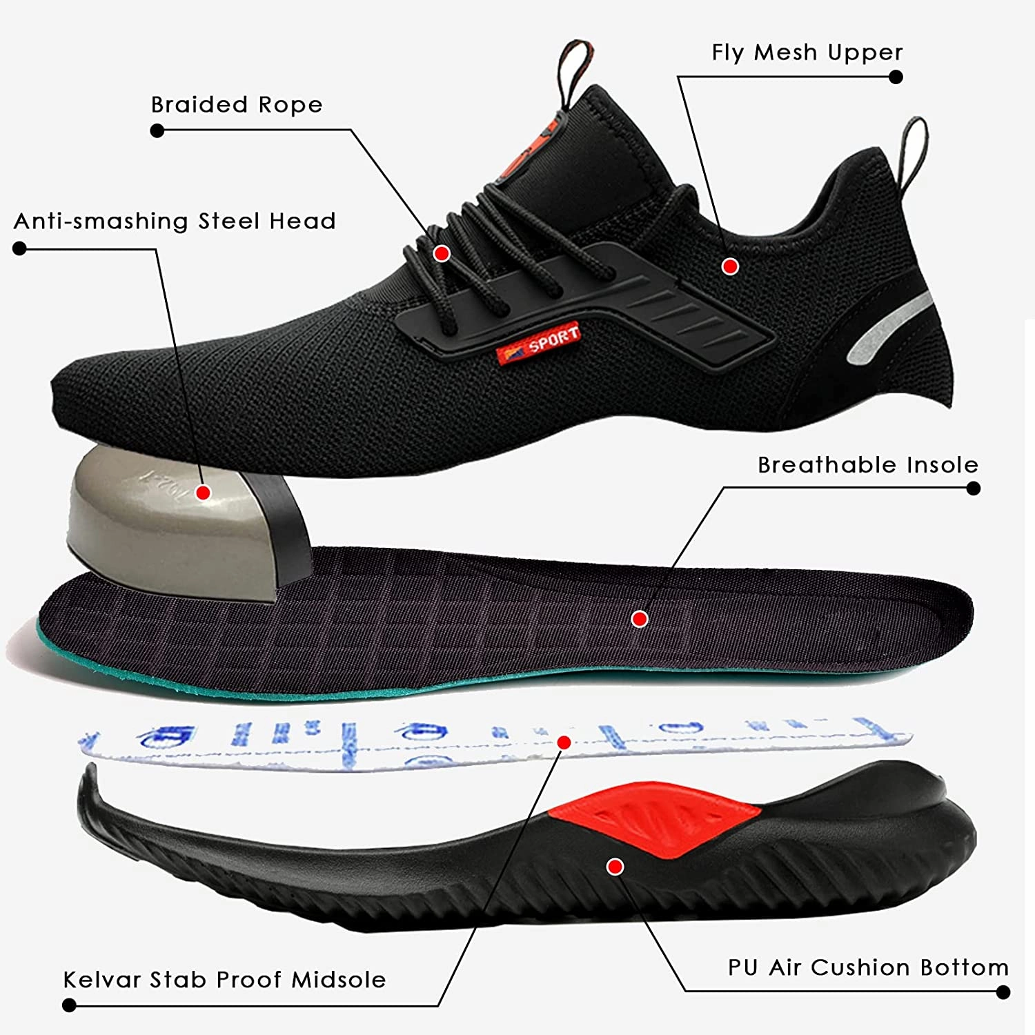 Boots For Snowboard Safety Trainer Style 100