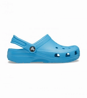 Crocs Kids' Classic Clog - Venetian Blue Sandals For Flat Feet