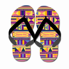 Sorority Native American Print Flip-Flops - SBL100 - SUB Maui Flip Flops