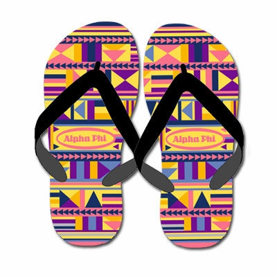 Sorority Native American Print Flip-Flops - SBL100 - SUB Vulcan Flip Flops