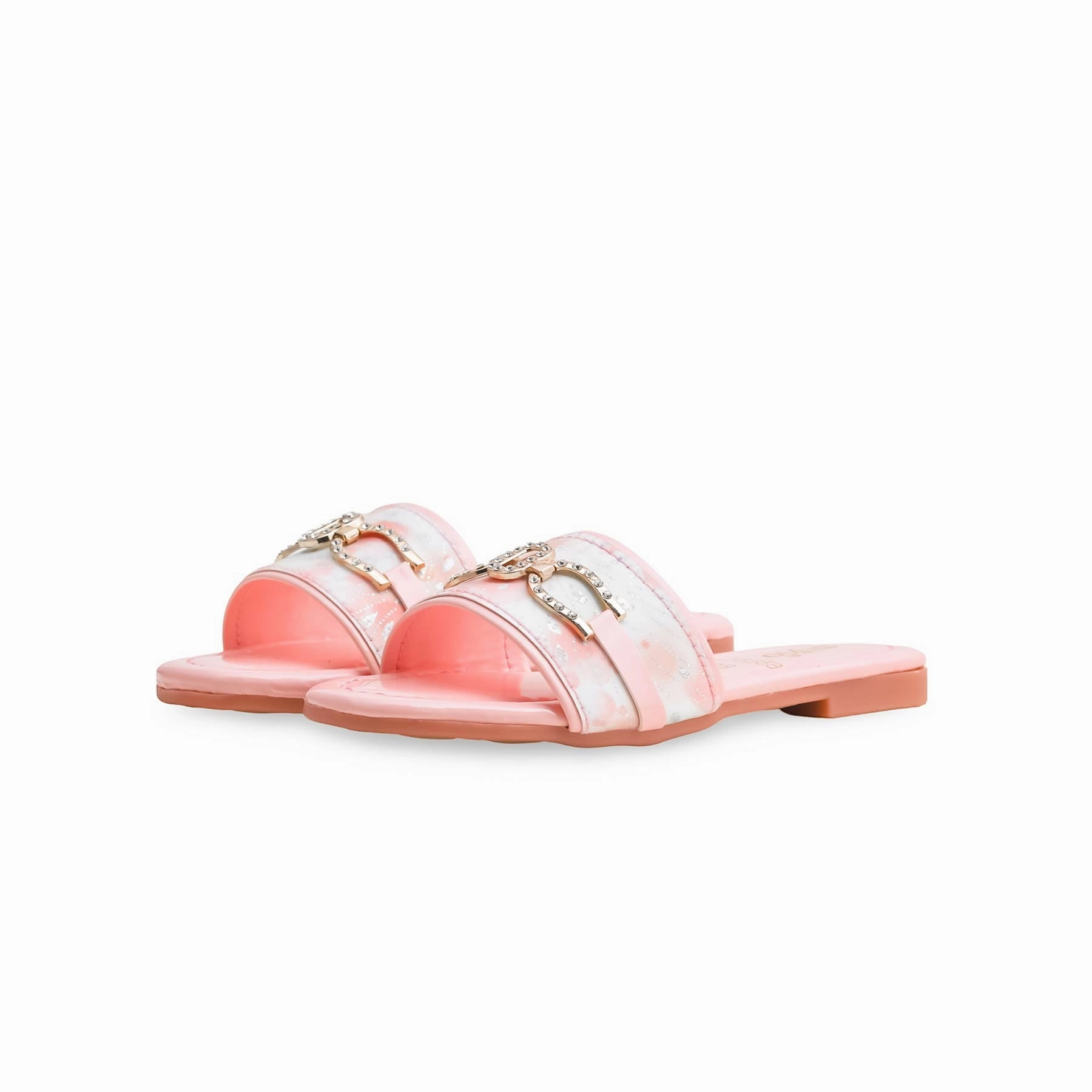 Girls Pink Casual Slipper KD5558 Slippers Plantar Fasciitis