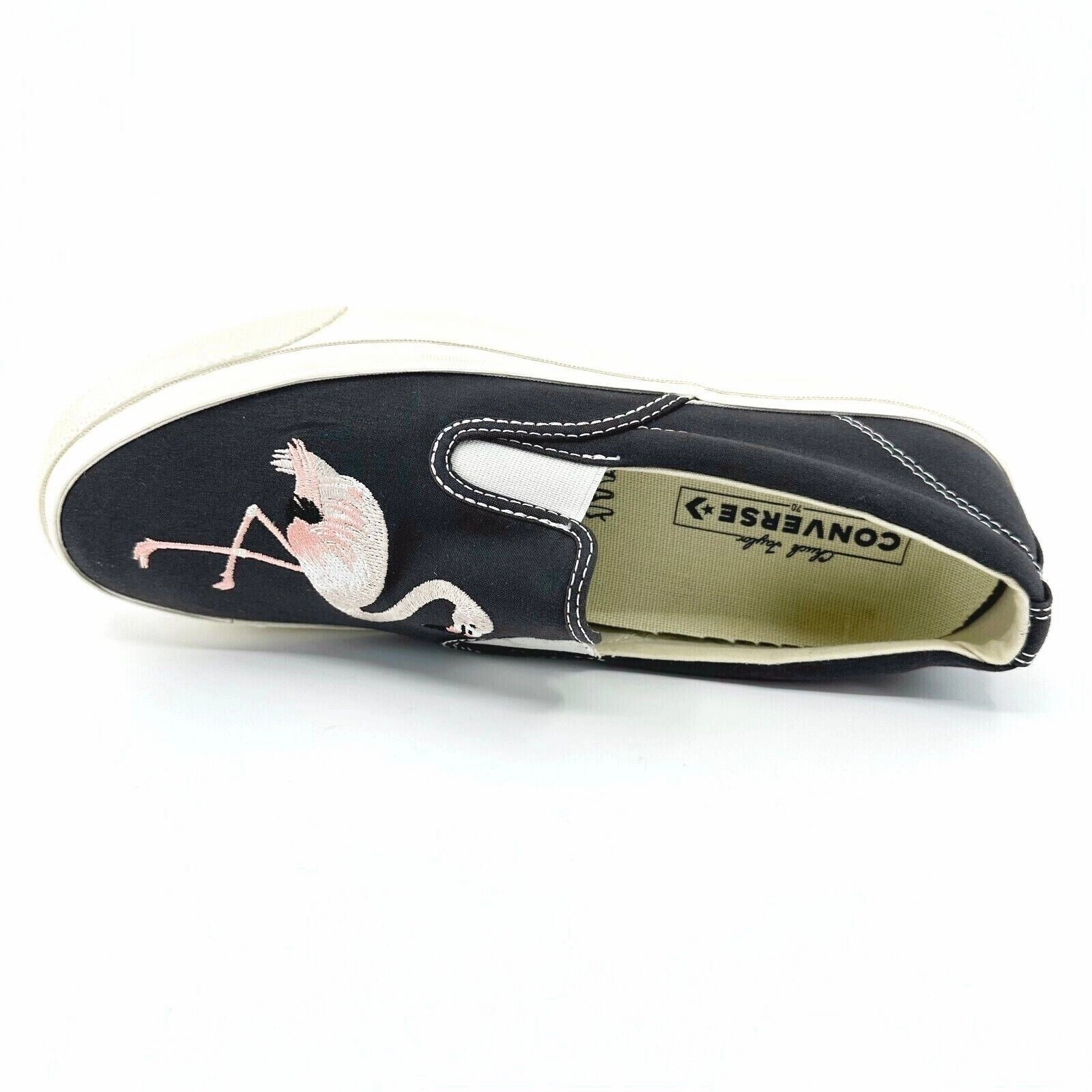 Casual Shoes For Office Converse CTAS Deck Star 67 Slip On Flamingo Black Mens Casual Shoes 160488C