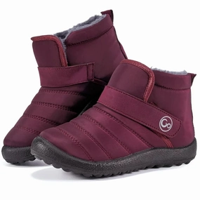 Doc Martens Motorcycle Boots Ecetana Boys Girls Boots Winter Boot Keep Warm Toddler Little Kid Boots Comfortable Non Slip Walker Shoes