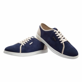 Waterproof Business Casual Shoes Eeken E1A038 Navy Stylish Smart Daily Occasional Comfortable Casual Shoes For Men