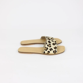 White Dc Slip Ons Forever New Leopard Slides
