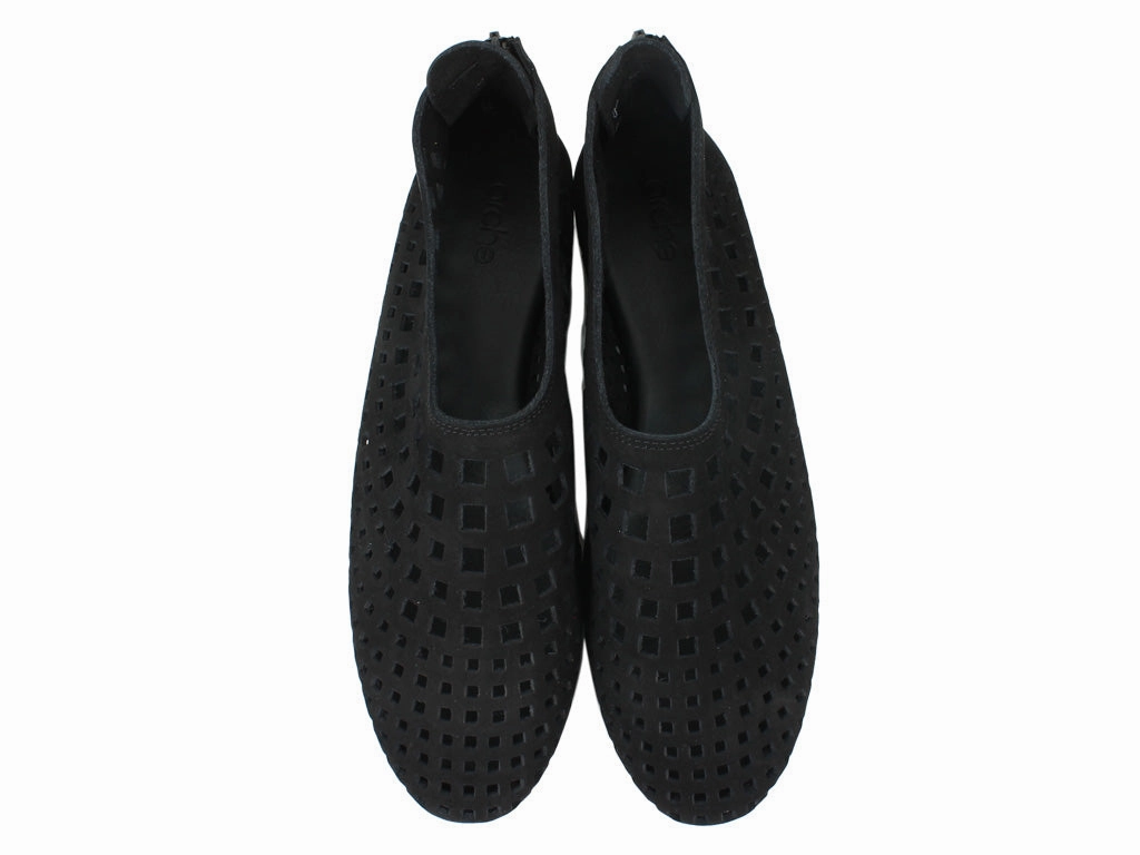 Arche Shoes Nirick Noir Black Flats Shoes Near Me