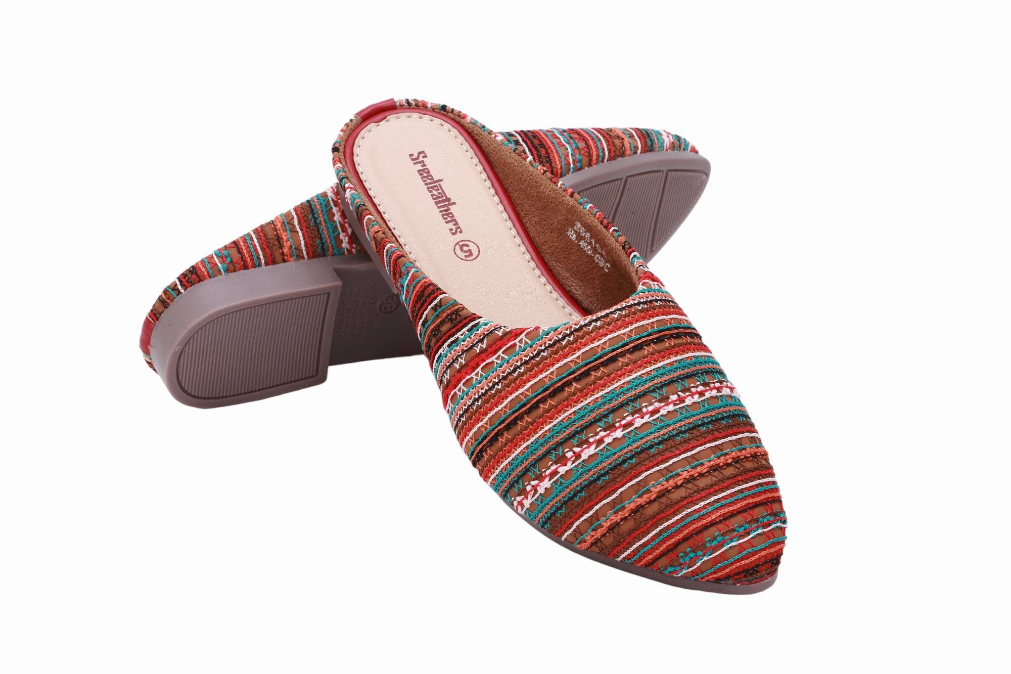 Ladies Cut Out Mule 296211 Calf Pain After Wearing Flat Shoes