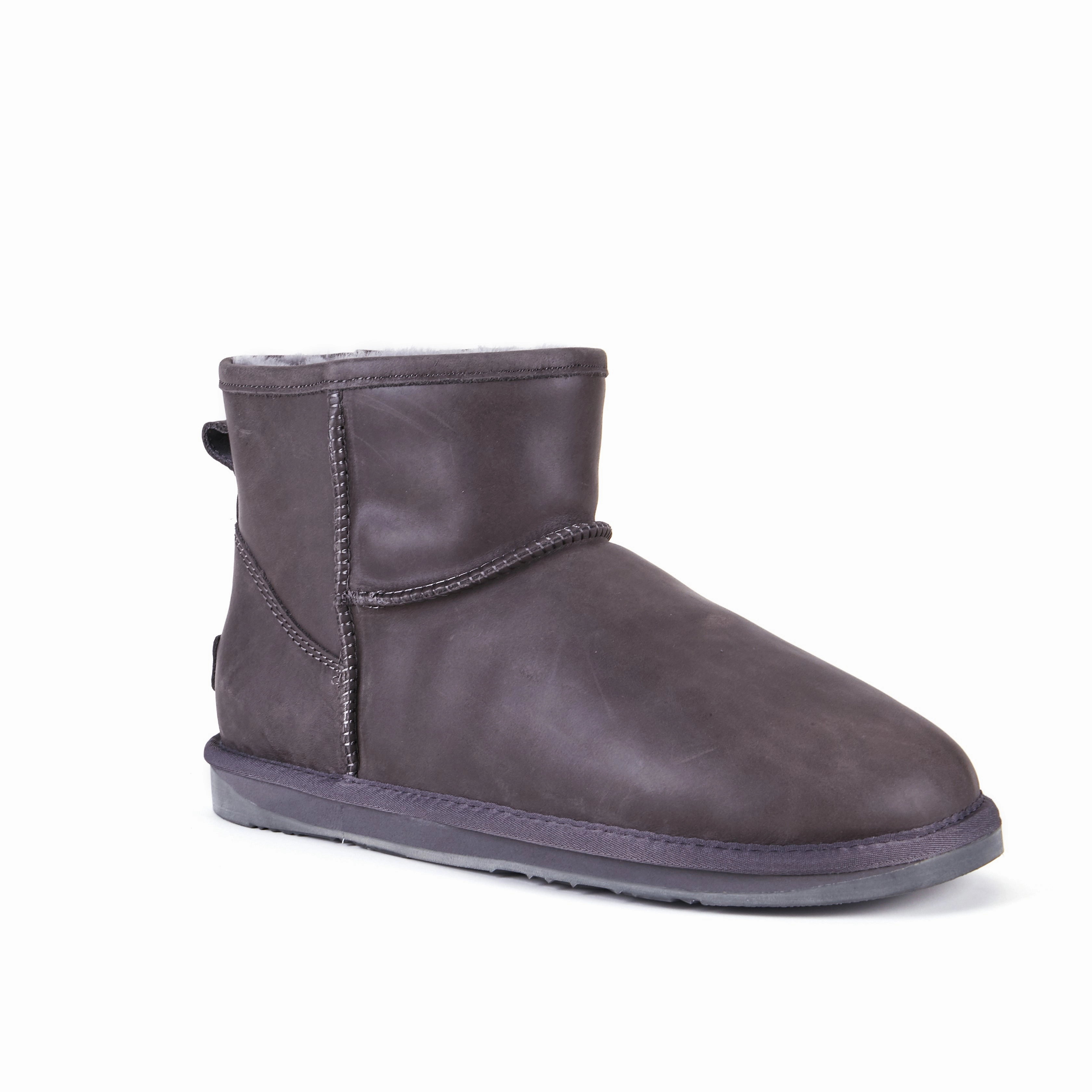 Alden Boots MENS COSY X SHORT LEATHER GRAY