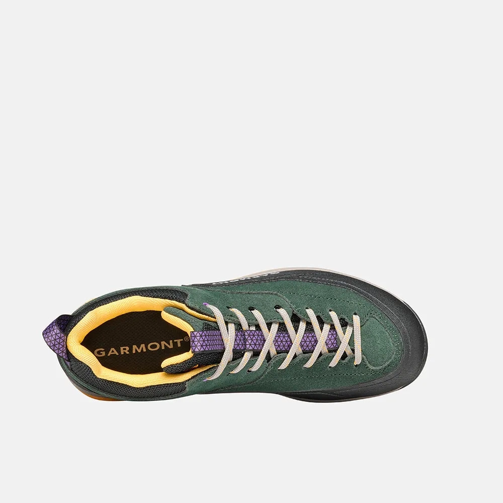 Garmont Women's Dragontail Shoes - Forest Green/Yellow Best Lightweight Walking