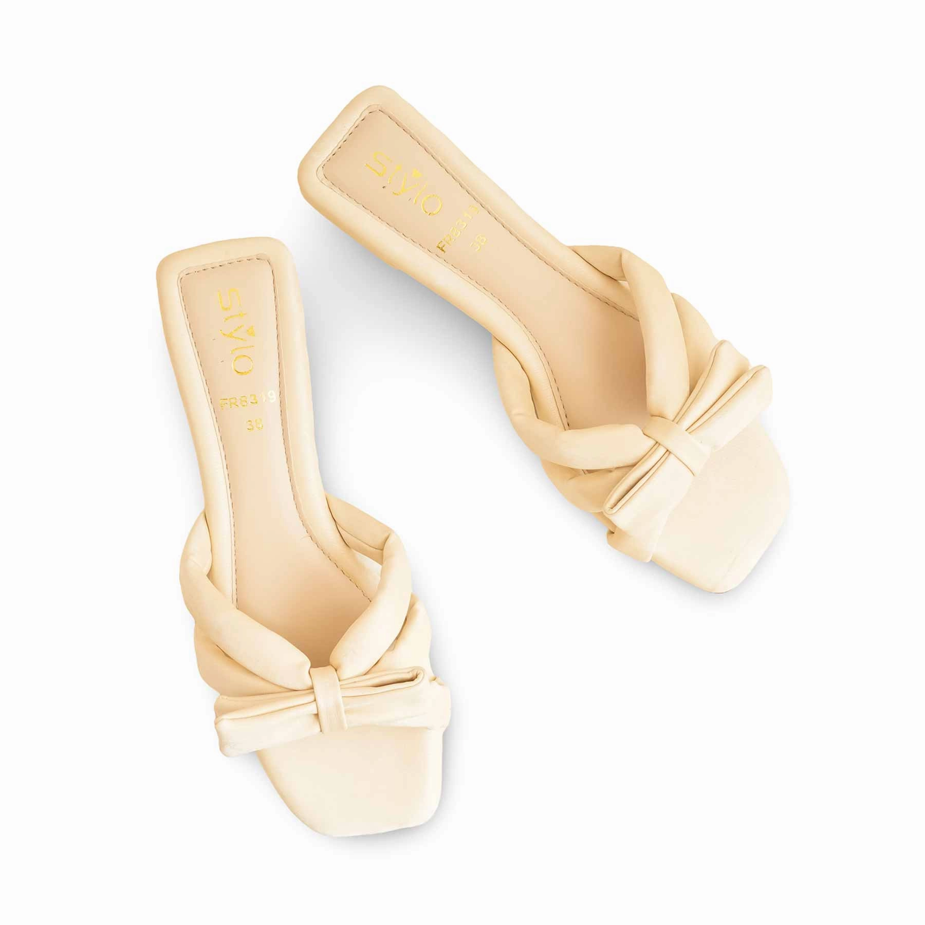 Sale On Slippers Beige Formal Slipper FR8319