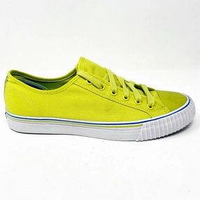 Dingo Shoes Casual PF Flyers Center Lo Riess Lime Green Mens Retro Casual Shoes Sneakers PM11CL3N