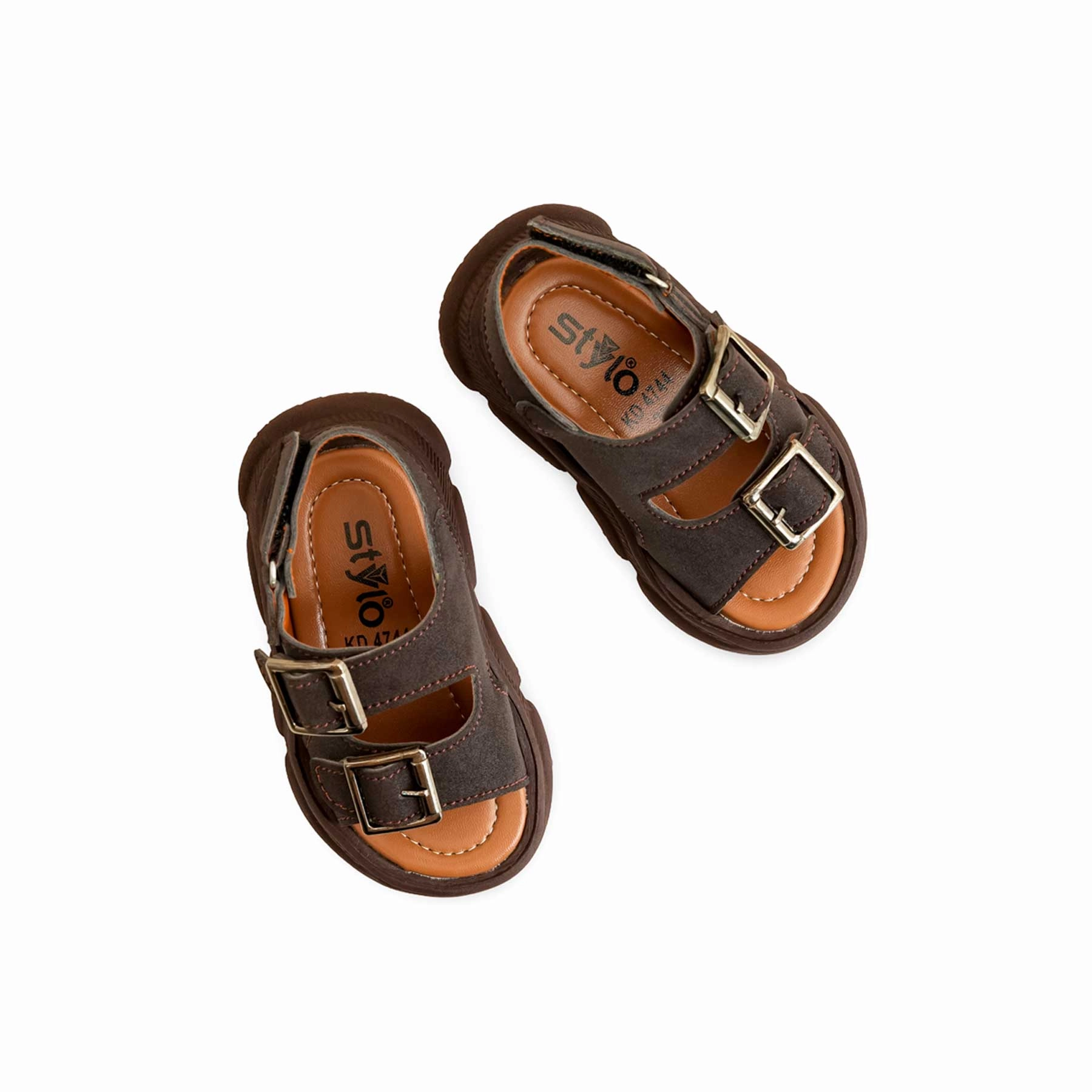 Sandals Dress Boys Brown Formal Sandal KD4744