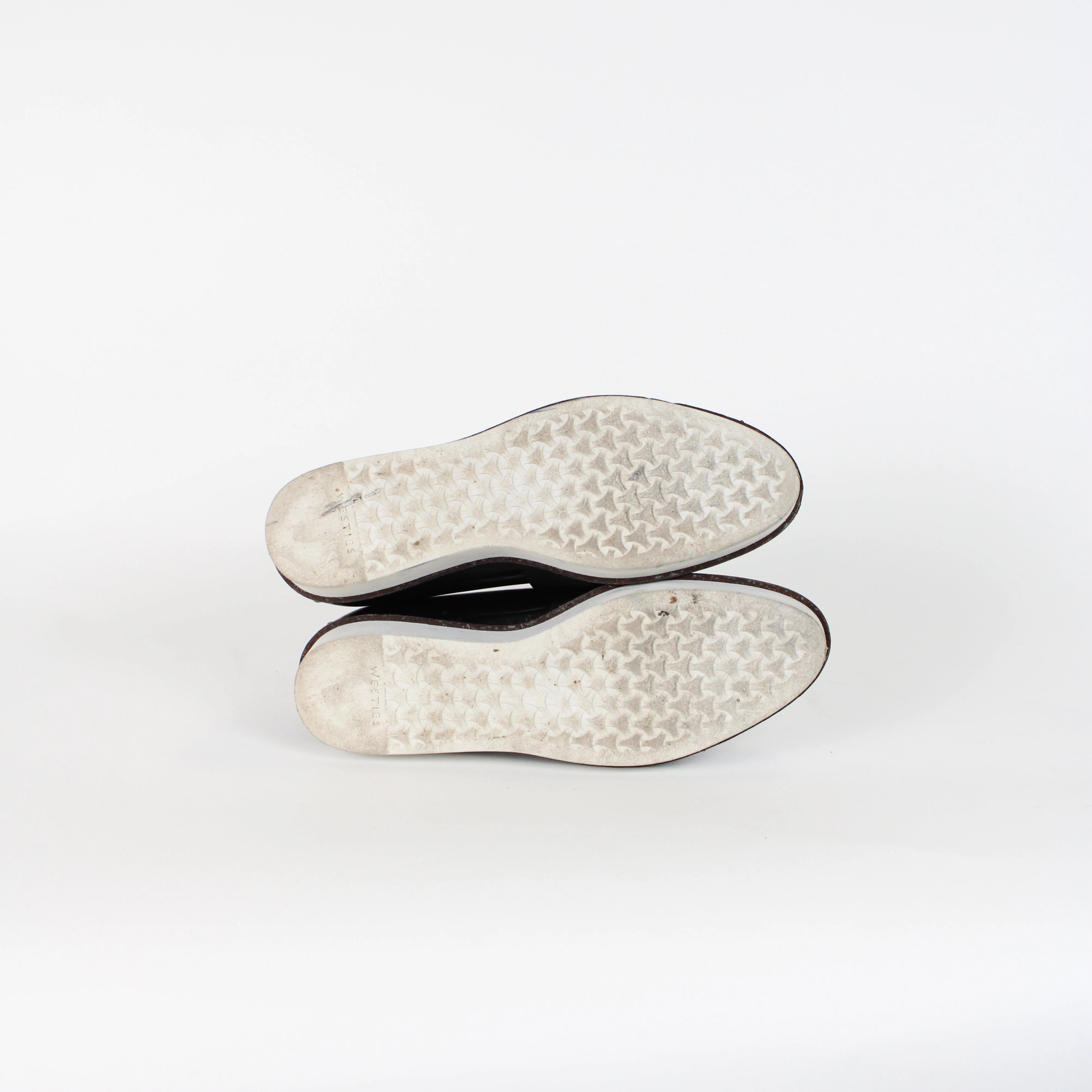 Westies Black Flat Shoes Court Shoes For Flat Feet