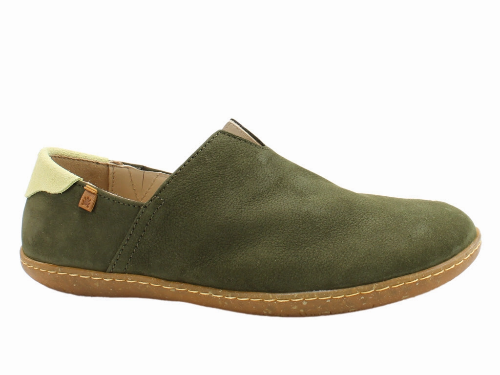 El Naturalista El Viajero N275 Kaki Flat Pedal Road Bike Shoes