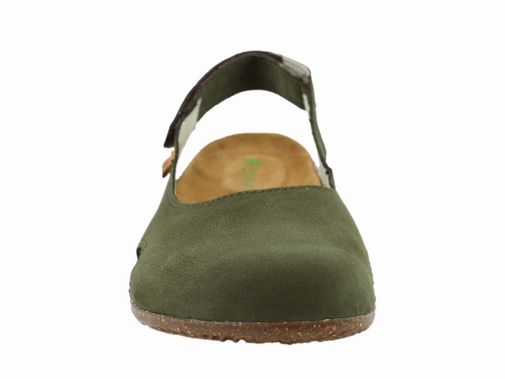 Shoes Ballet Flat El Naturalista Wakataua N413 Kaki